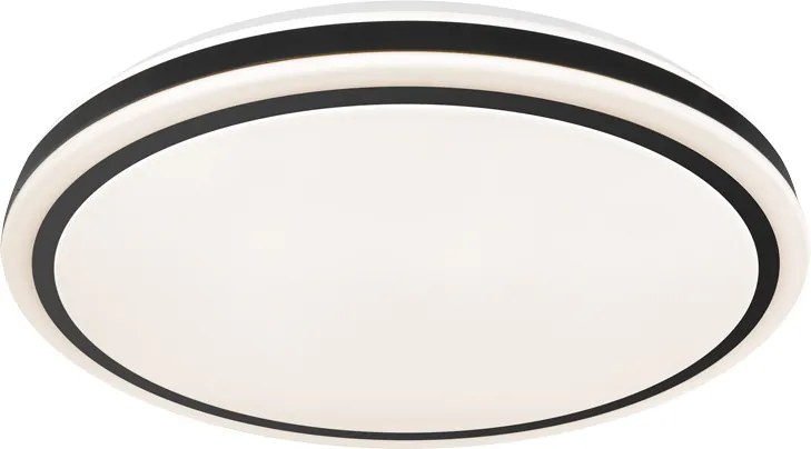 TOP LIGHT Stropné svietidlo Onyx KS RC, biela-čierna
