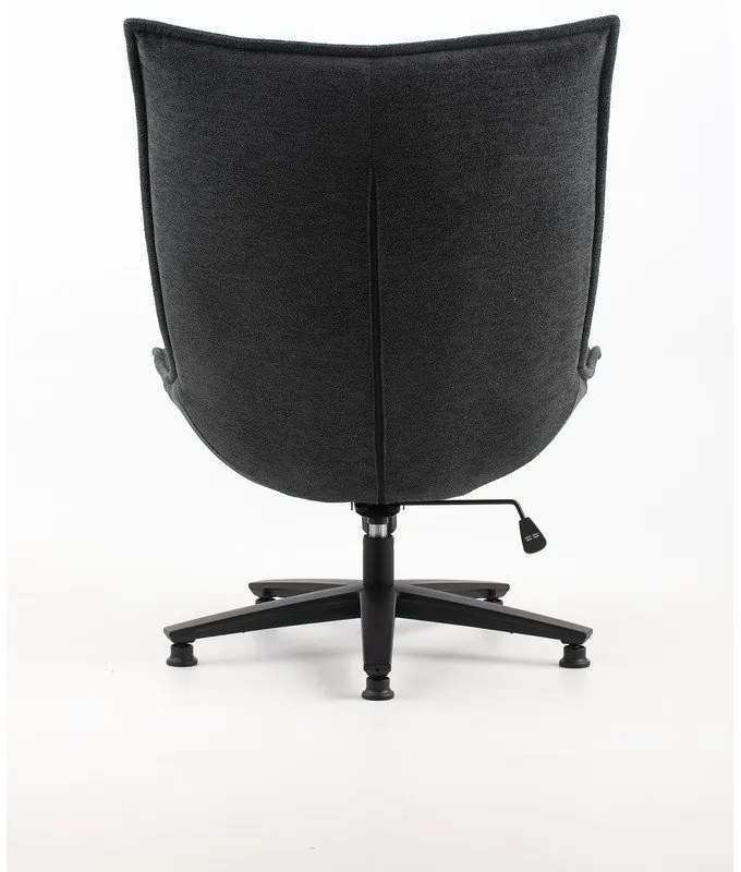 Tmavosivé kreslo Cave – Marckeric