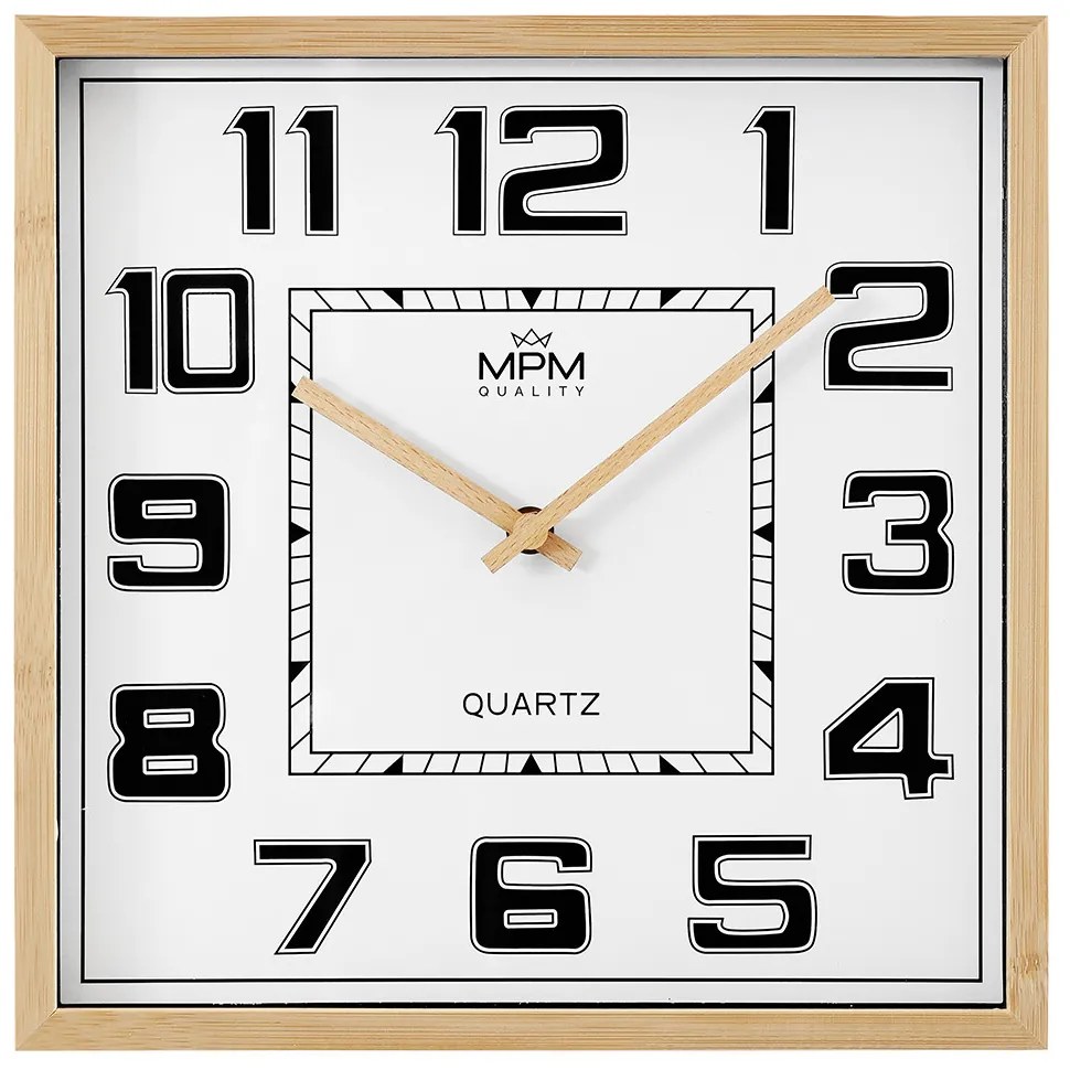Nástenné hodiny MPM Reus E07.4434.51, 30cm