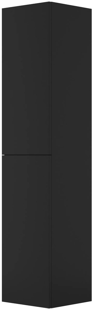 Deante Prizma, vysoká závesná skrinka 350x350x1600 mm, čierna matná, DEA-SDI_NSL1
