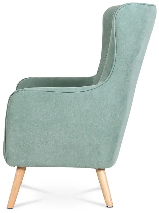 Autronic BONTEC Kreslo, modrá látka, AK-313 BLUE2 Farba: Béžová