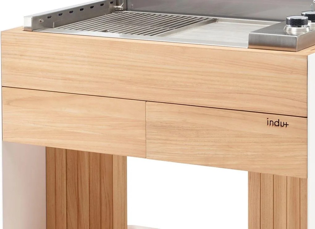 Indu+ Intas vonkajšia kuchyňa čierna