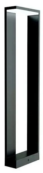 Zambelis E208 - LED Vonkajšia lampa LED/10W/230V IP54 antracit