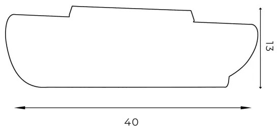 Stropné svietidlo BARBOS 2xG9/8W/230V čierna