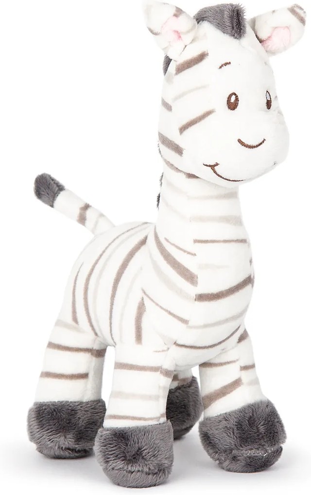 Koopman Plyšová zebra biela, 22 cm