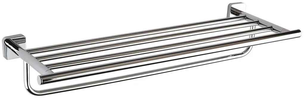 Sapho Sapho, INSIA polička na uteráky s hrazdou 600 mm, chróm, IS028
