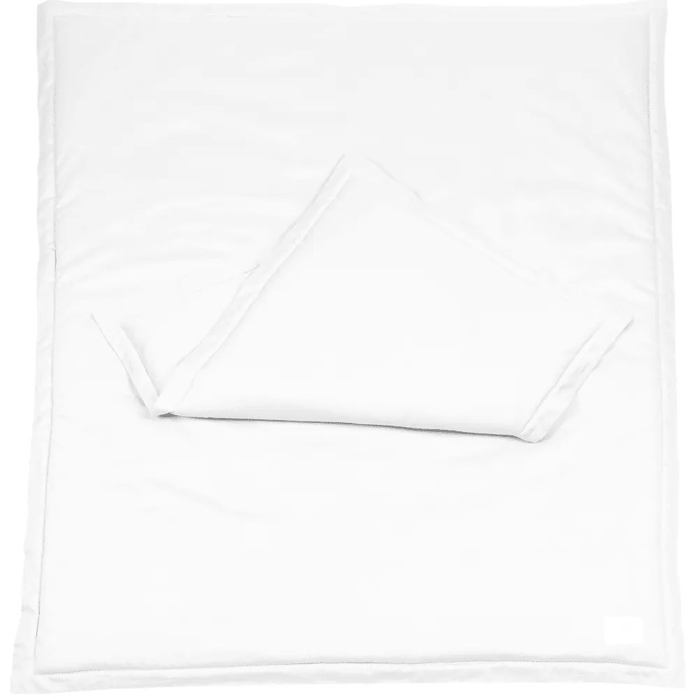 Sada do postýlek s rámem bílá 80x100cm