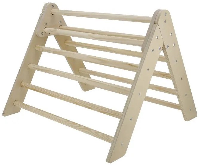 lupilu® Rebrík a šmýkačka 2 v 1 Premium + Trojuholníková preliezka Premium (800011370)