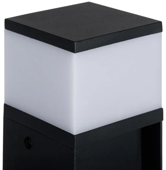 Kanlux 38762 - Vonkajšia lampa DASTEN 1xG9/11W/230V 30 cm IP44 čierna