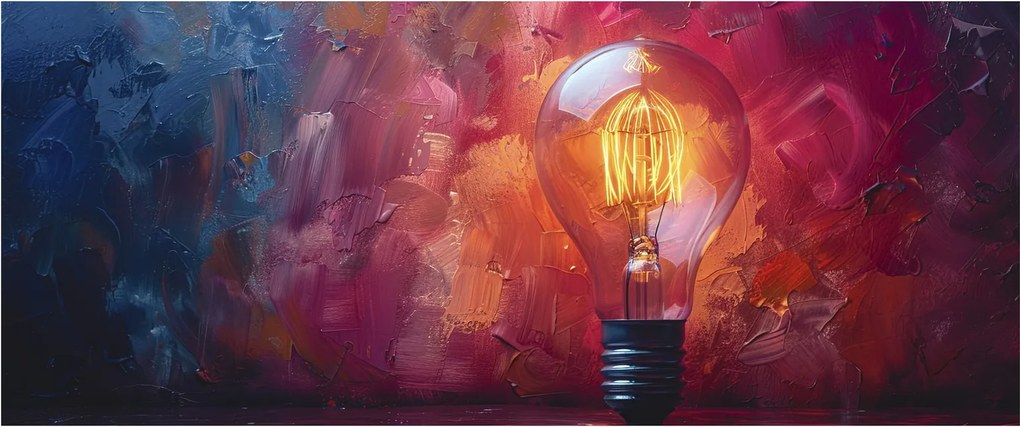 Obraz - Nápad (120x50 cm)
