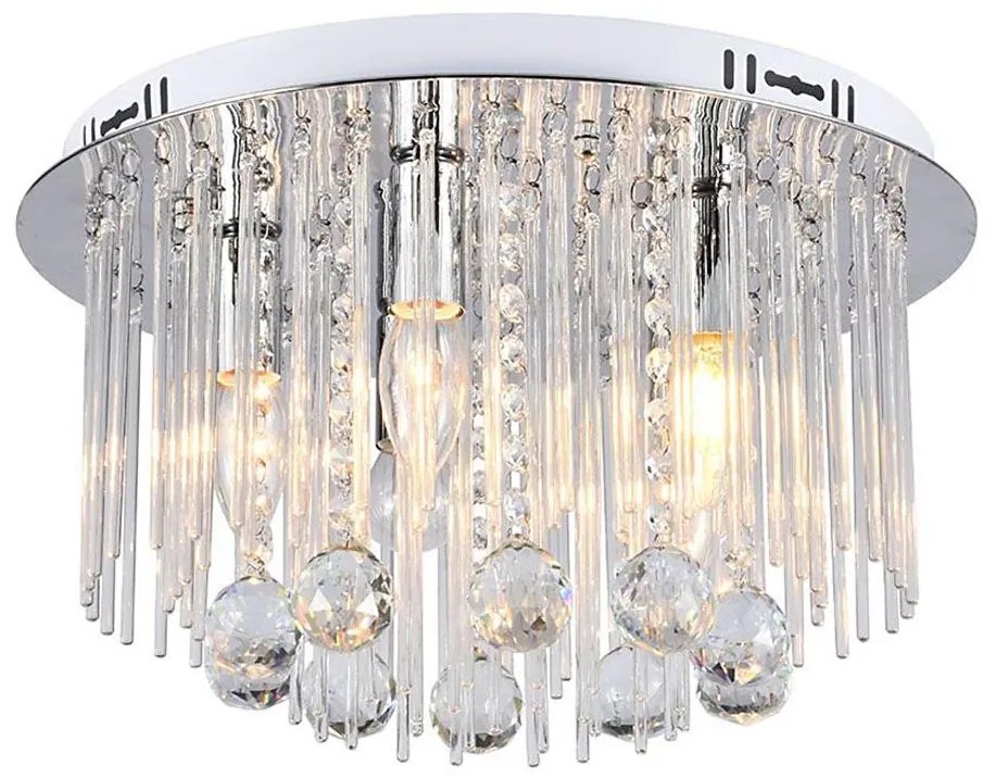 Stropné svietidlo 5xE14/40W/230V pr. 40 cm