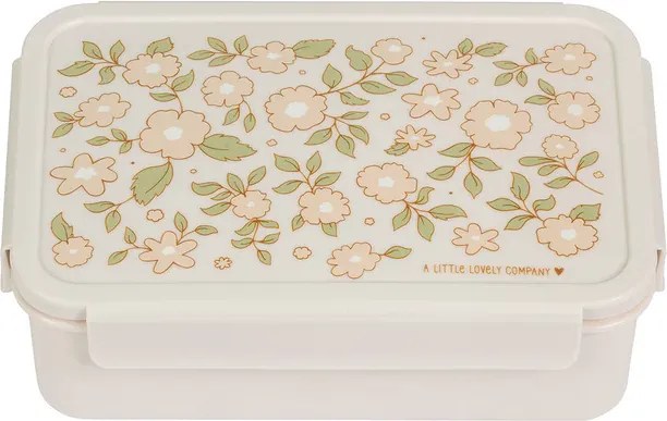 Bento obedár pre deti Kvety – praktický box na jedlo do školy