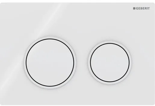 Geberit Omega20 ovládací tlačítko, bílá 115.085.11.1