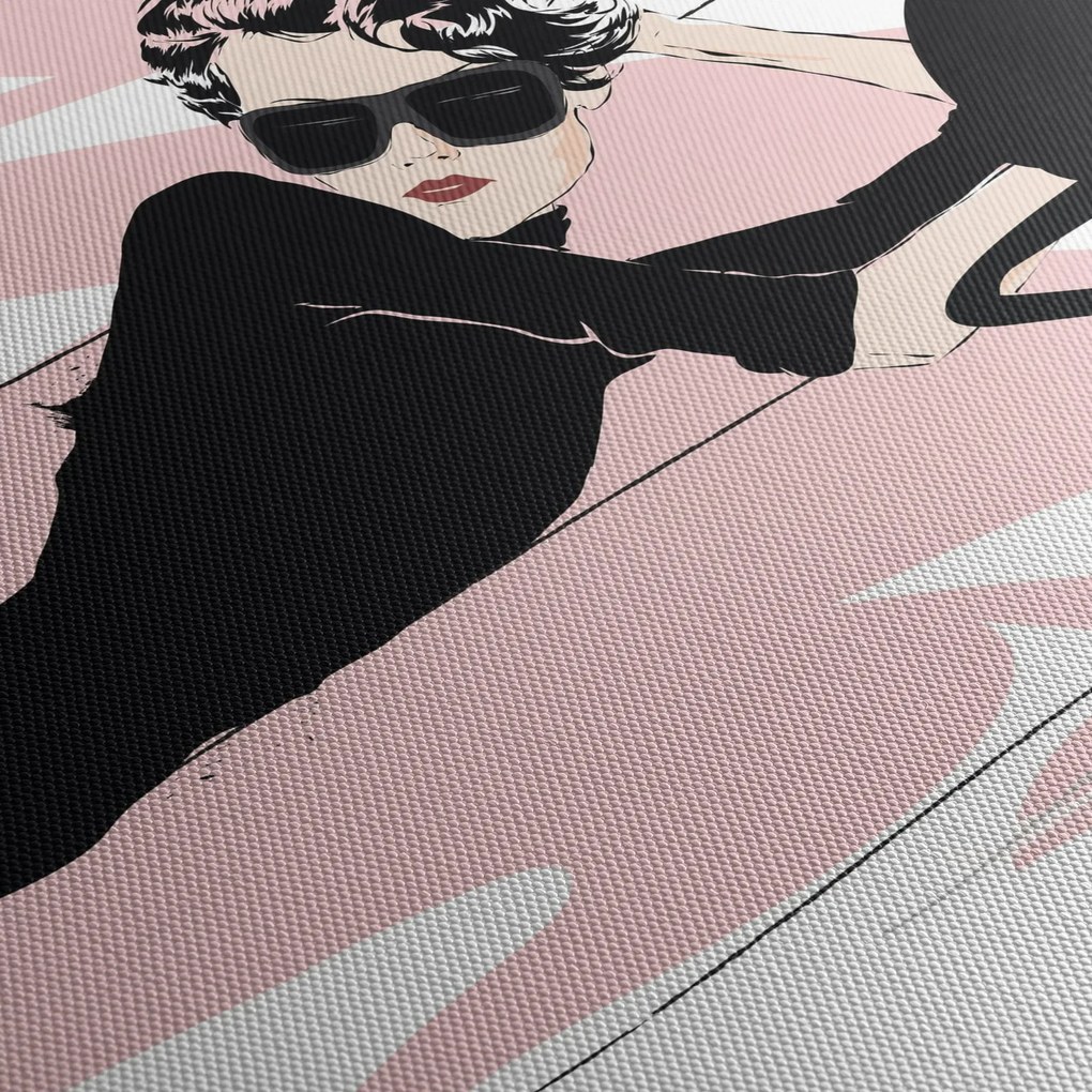 Obraz - Fashion lady (90x60 cm)