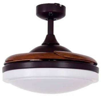 FANAWAY 512120 - Stropný ventilátor EVORA 2xE27/15W/230V + diaľkové ovládanie