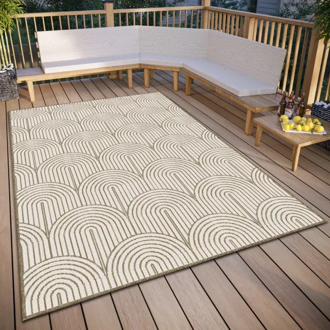 Obojstranný koberec Pangli linen