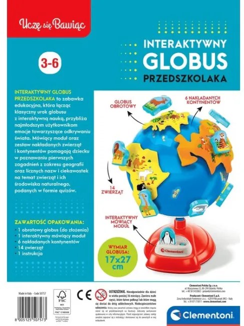 Interaktívny glóbus 50757
