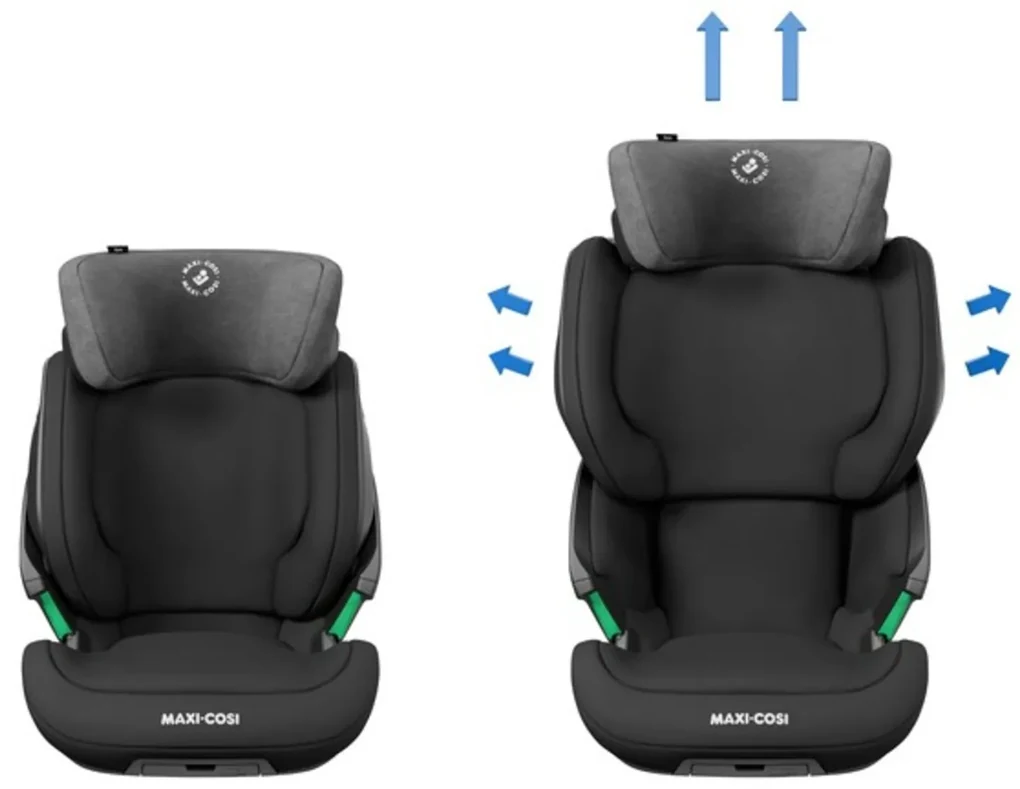 Autosedačka Kore i-Size Authentic Black 100-150 cm