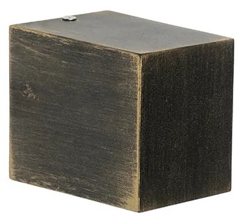 Moderná nástenná lampa starožitné zlato IP44 - Baleno