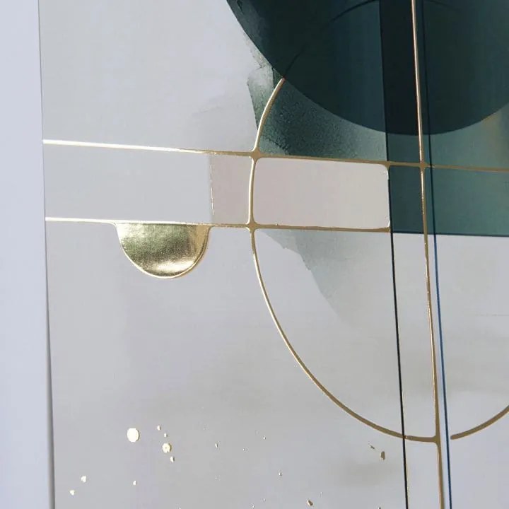Plagát na stenu s EXTRA efektom - Golden Balance