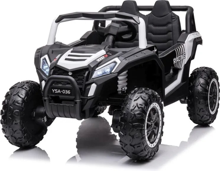 LEAN CARS Elektrické auto na batérie YSA036 biele 4x4