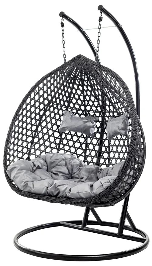 Závesné hojdacie dvojkreslo VENDY Plus