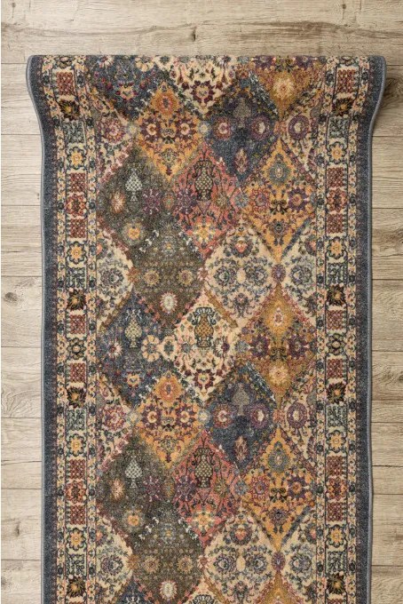 Protišmykový behúň MODERN CLASSIC 19 béžový / sivý - Výpredaj