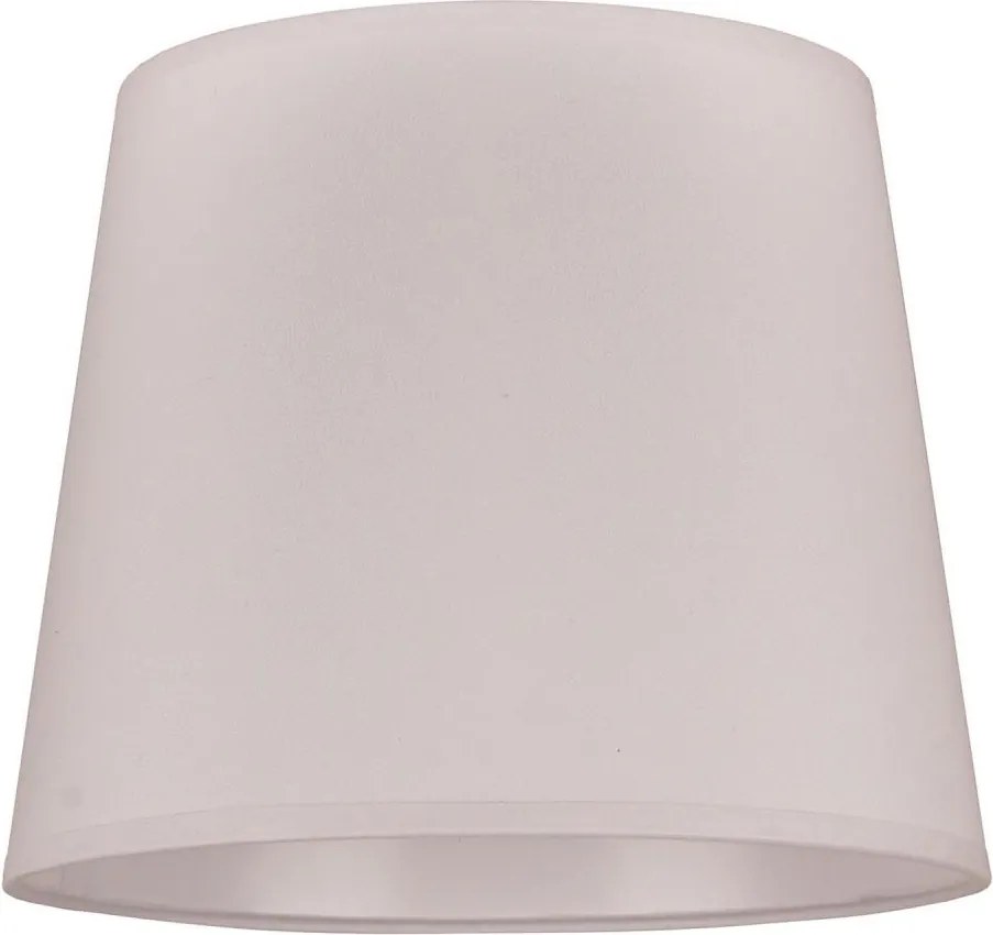 Duolla - Tienidlo k stolný lampě CLASSIC M E27 pr. 24 cm biela