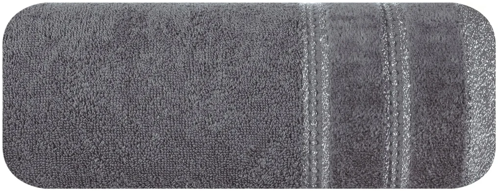 FROTÉ UTERÁK GLORY13 SADA 6KS 50X90 CM GRAFITOVÁ