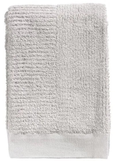 Svetlosivá osuška zo 100% bavlny Zone Classic, 70 × 140 cm