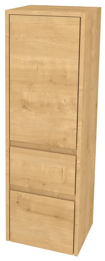 Mereo Opto kúpeľňová skrinka vysoká 125 cm, pravé otváranie, Multidecor, Dub Arlington, MER-CN995PDARL