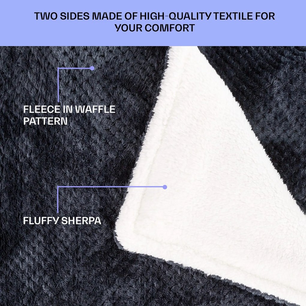 Klarstein DR Watson Deluxe XXL, elektrická deka, 160 W, 9 úrovní ohrevu, 200 x 180 cm