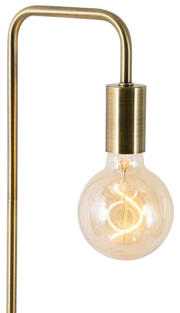 Moderná stojaca lampa bronzová - Facil