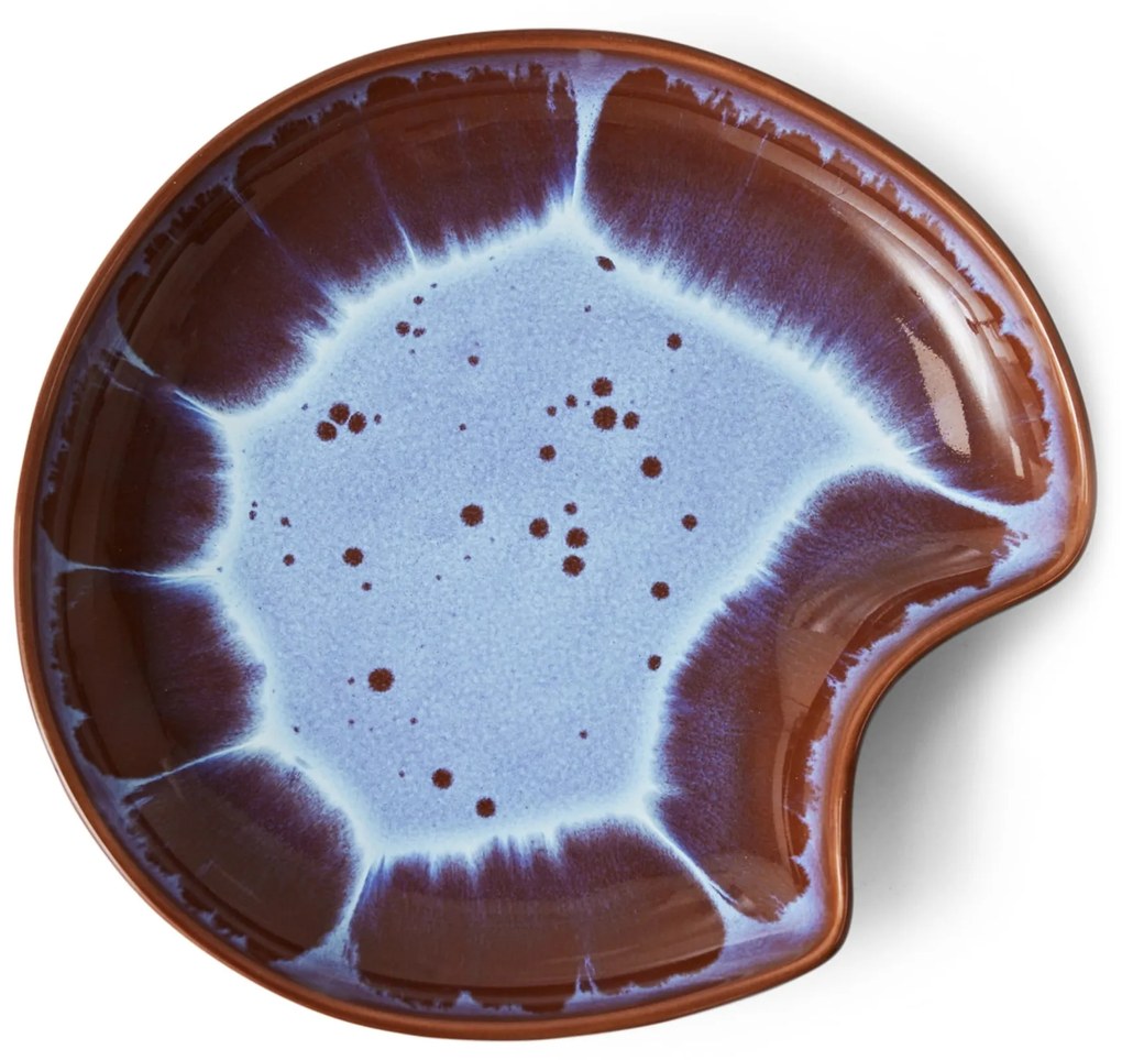 HK living Kameninový tanier Shell Sienna