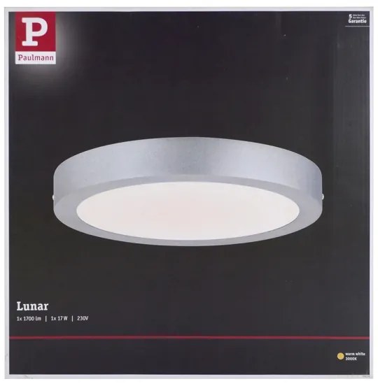 Paulmann 70655 - LED/17W Stropné svietidlo LUNAR 230V
