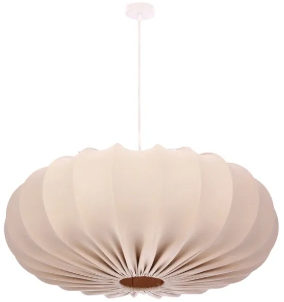Luster na lanku CAFEE 1xE27/40W/230V priemer 66 cm béžový