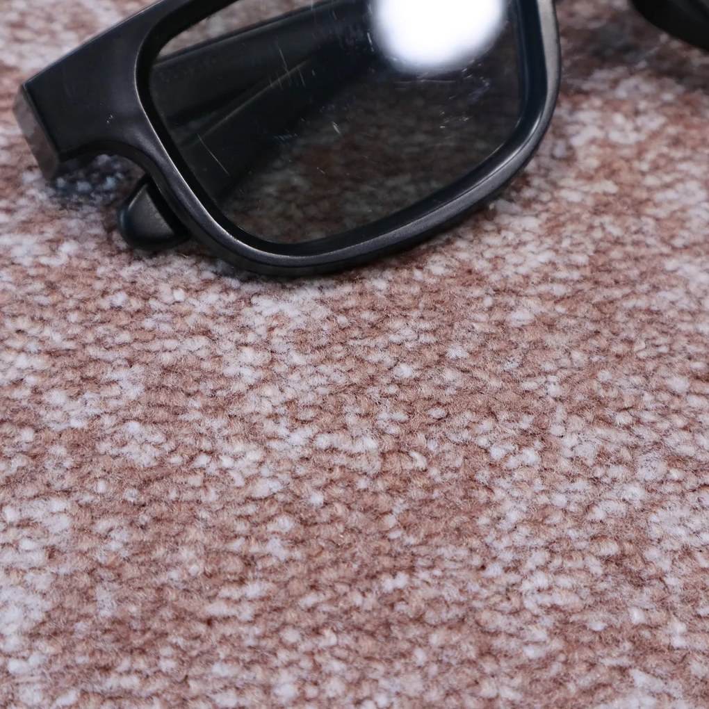 Spoltex, Metrážny koberec Milano 60 ružový, na mieru, šíře 4m,5m, ružová, filc, detská izba