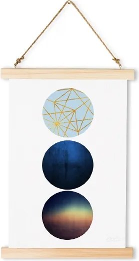 Závesné plátno na stenu Unconscious Dimensionality / Dan Johannson