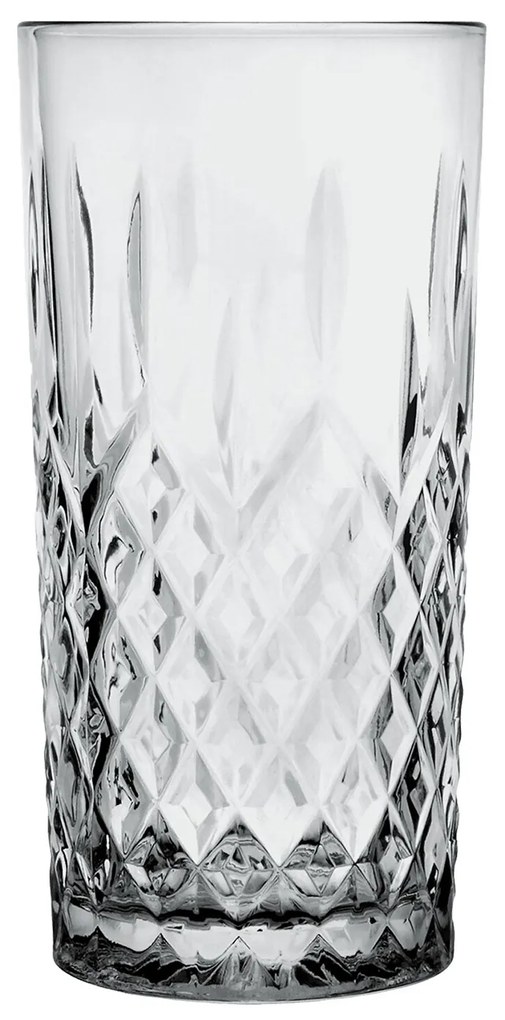 Sklenená nápojová pohárik Water Grey M - 300 ml