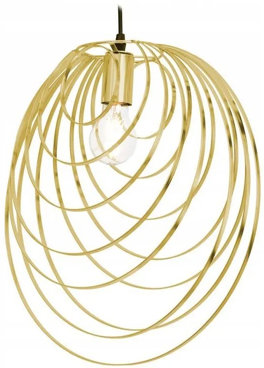 Toolight - závesné svietidlo APP428-1CP, zlatá, OSW-01554