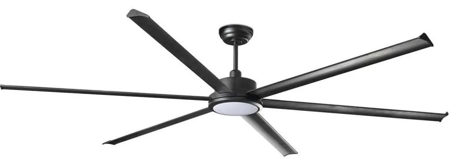 FARO 34207-130-LED Stm. str. vent. ROTTERDAM XXL LED/32W/230V čierna pr.250 cm+DO