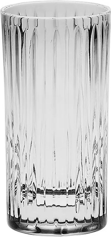 CRYSTAL BOHEMIA Sada 2 ks Krištáľový pohár na nealko alebo miešané drinky Skyline 77 × 77 × 151 mm