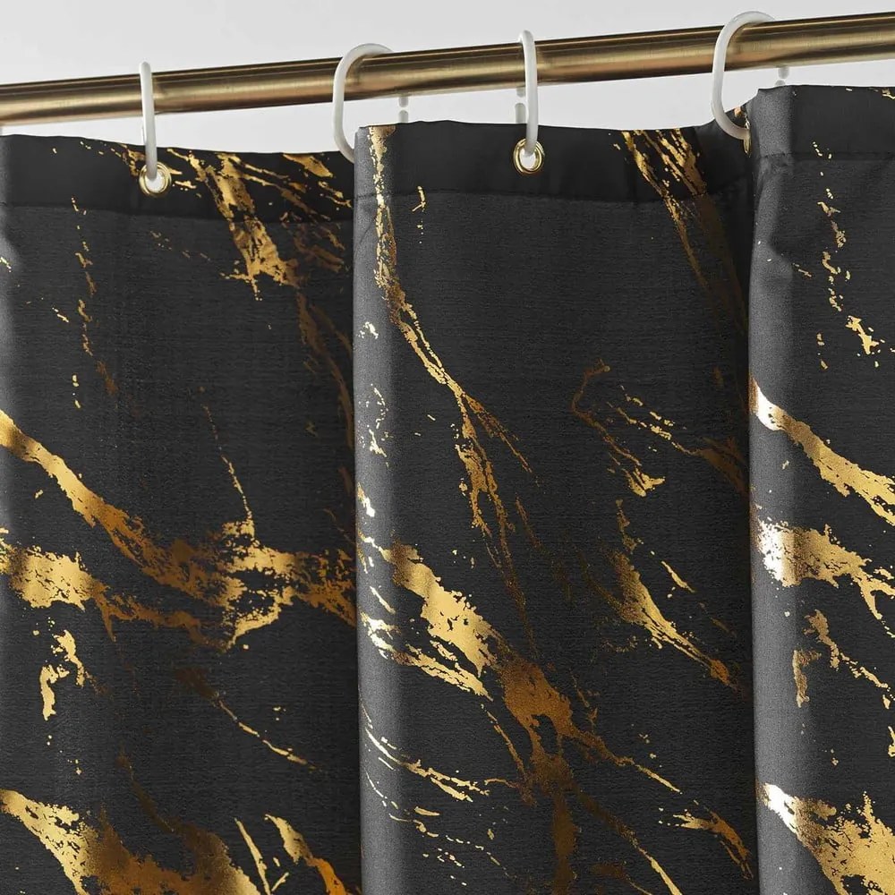 Sprchový záves 180x200 cm Aquamarbre – douceur d'intérieur