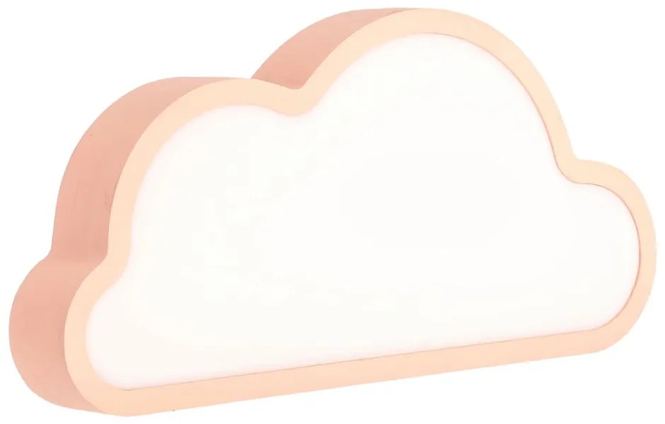Ružová detská lampička Cloud - Candellux Lighting