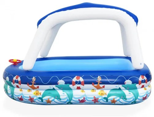 Detský bazén Bestway 54370 morský kapitán 213x155x132 cm