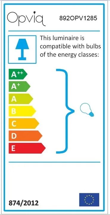 Nástenná lampa Profil VI krémová