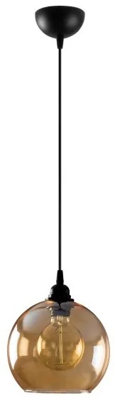 Luster na lanku GOLD 1xE27/40W/230V