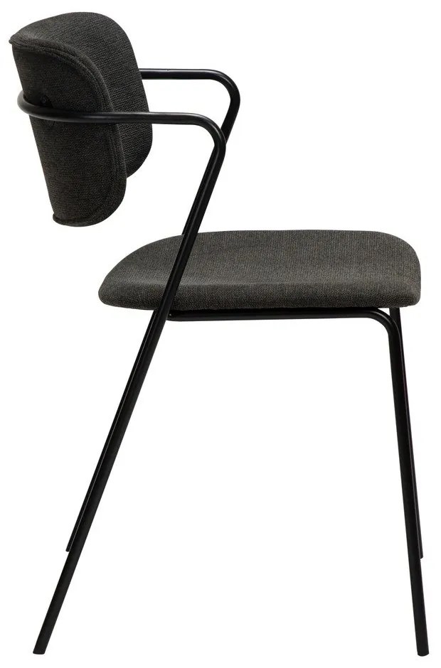 Čierna jedálenská stolička Zed – DAN-FORM Denmark