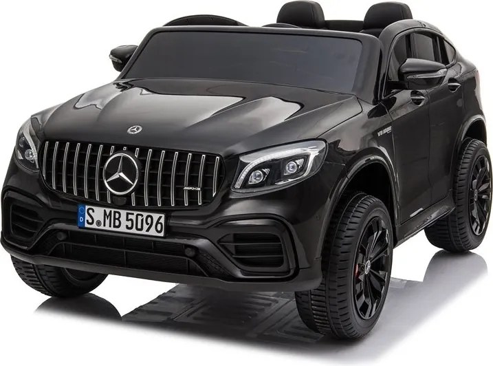 LEAN CARS Elektrické autíčko Mercedes GLC 63S MP4 čierne lakované
