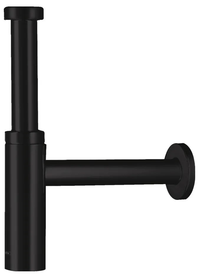 Hansgrohe Flowstar S, dizajnový sifón, matná čierna, HAN-52105670